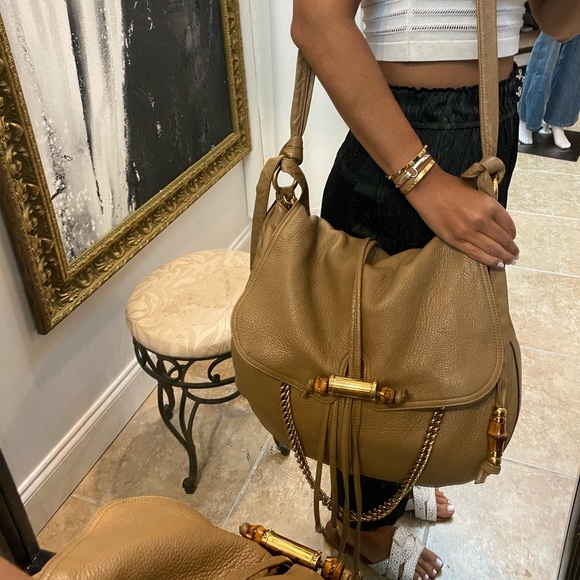 Authentic Nude Gucci jungle Boho shoulder bag - Picture 2 of 13